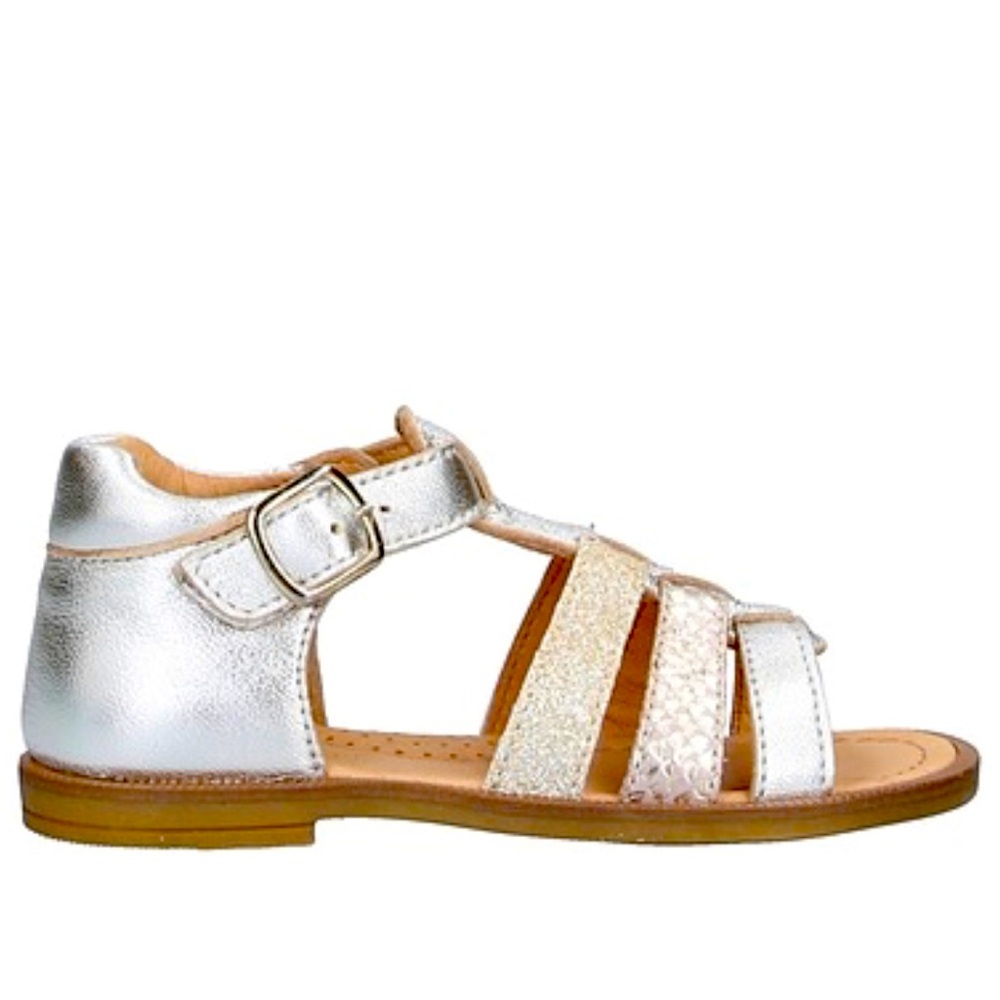 FR by ROMAGNOLI Italian Girls Leather Sandals size 9.5 US 26 EE